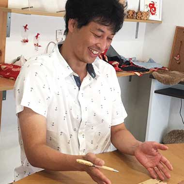 アンシャンテ工房の工房長　安村 佳晃