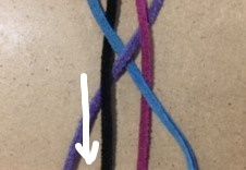 四つ編みの編み方