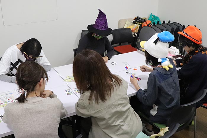 ハンドメイド部の様子